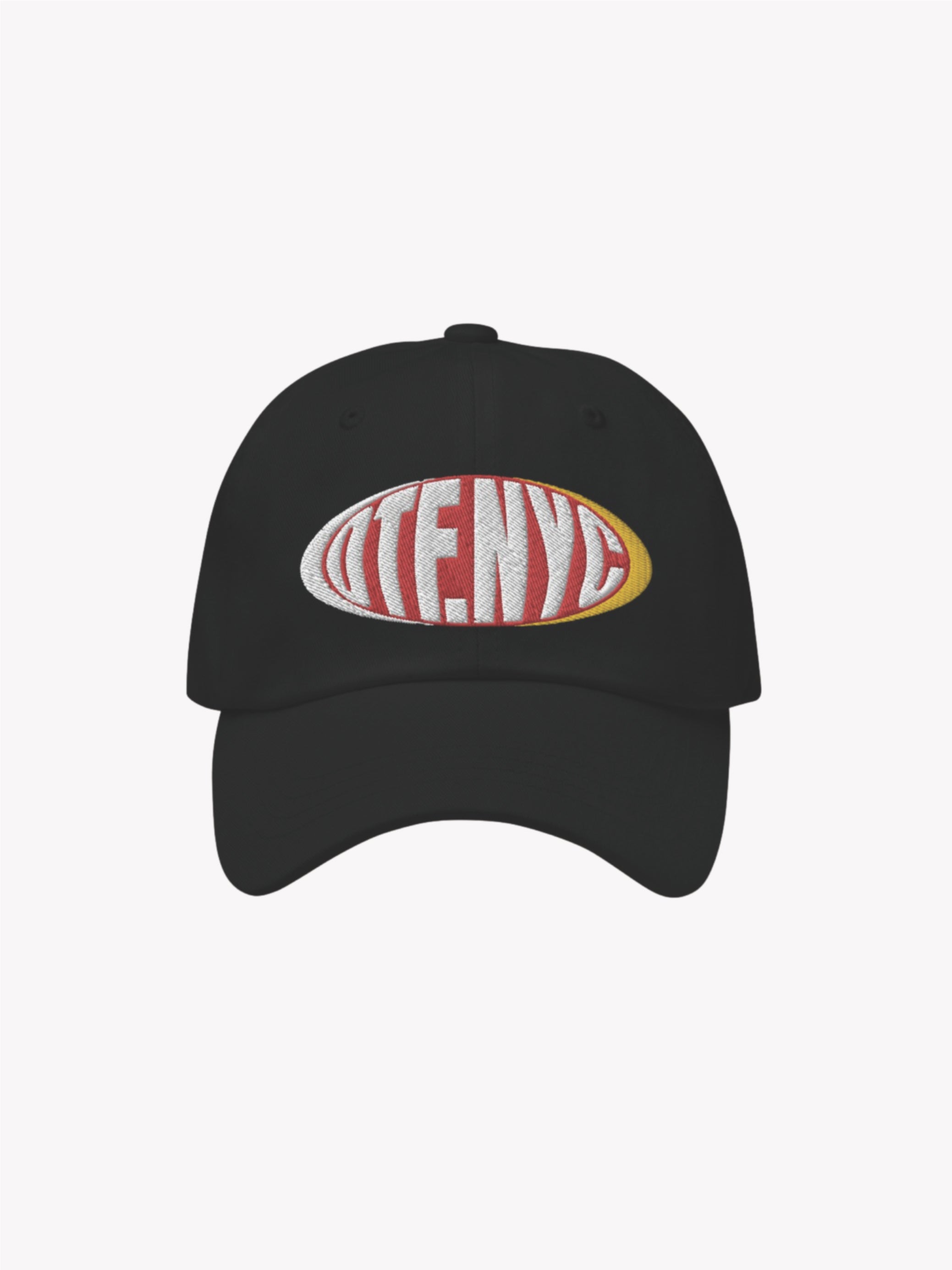 DTF.NYC Oval Logo Cap - Black – Dutch Tulip Financial
