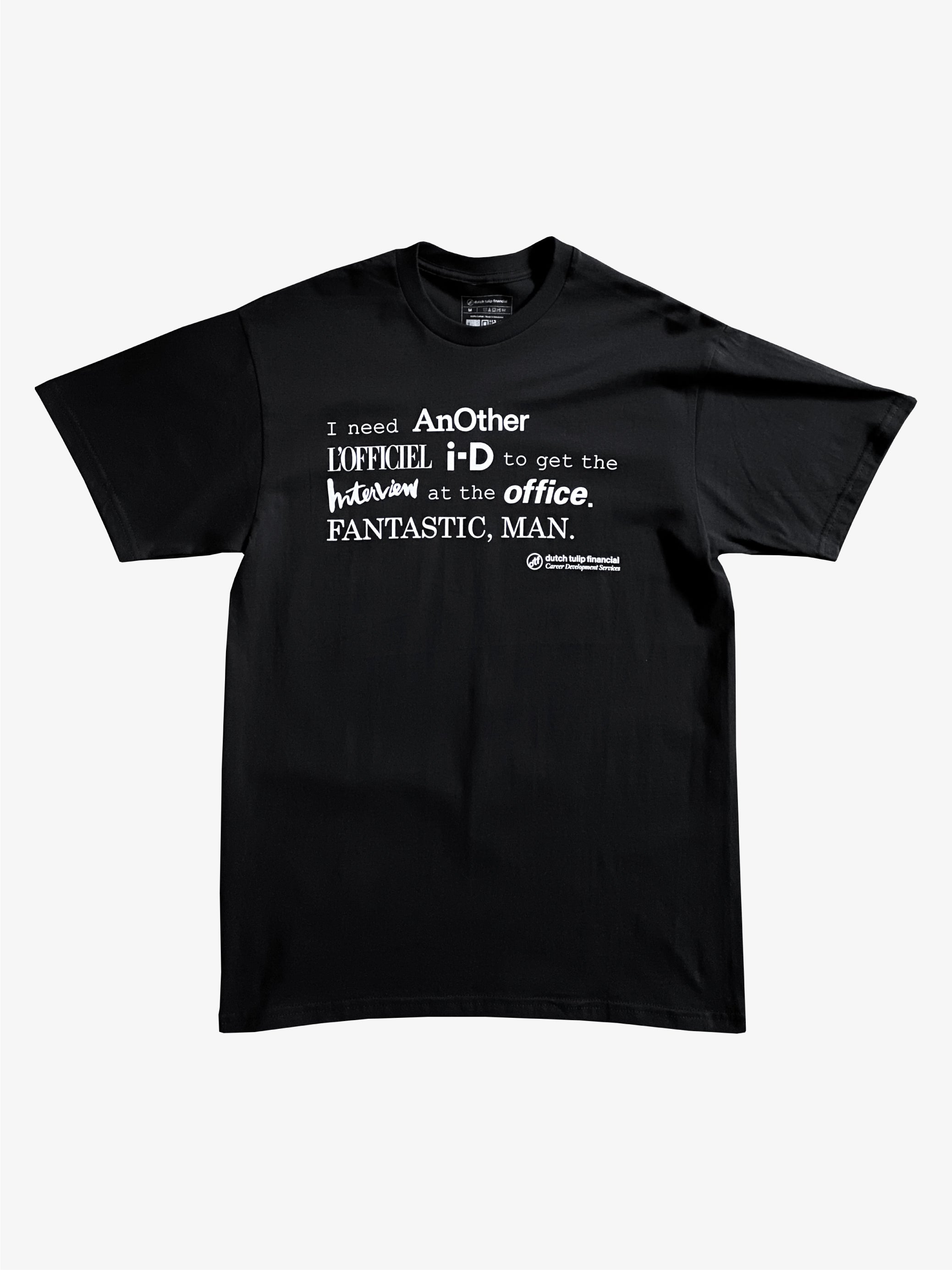 Magazines Tee - Black – Dutch Tulip Financial