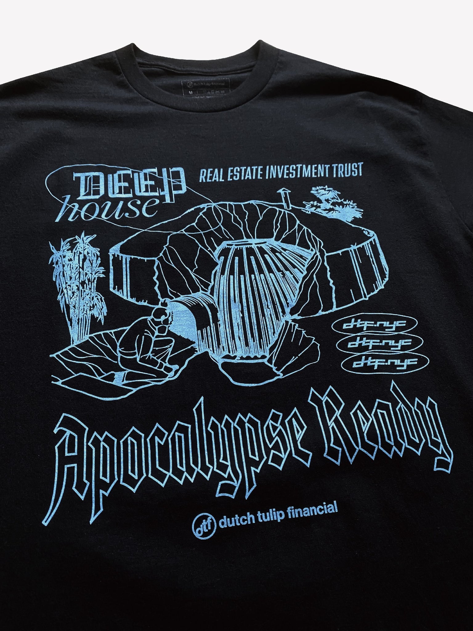 Deep House REITS Tee - Black – Dutch Tulip Financial