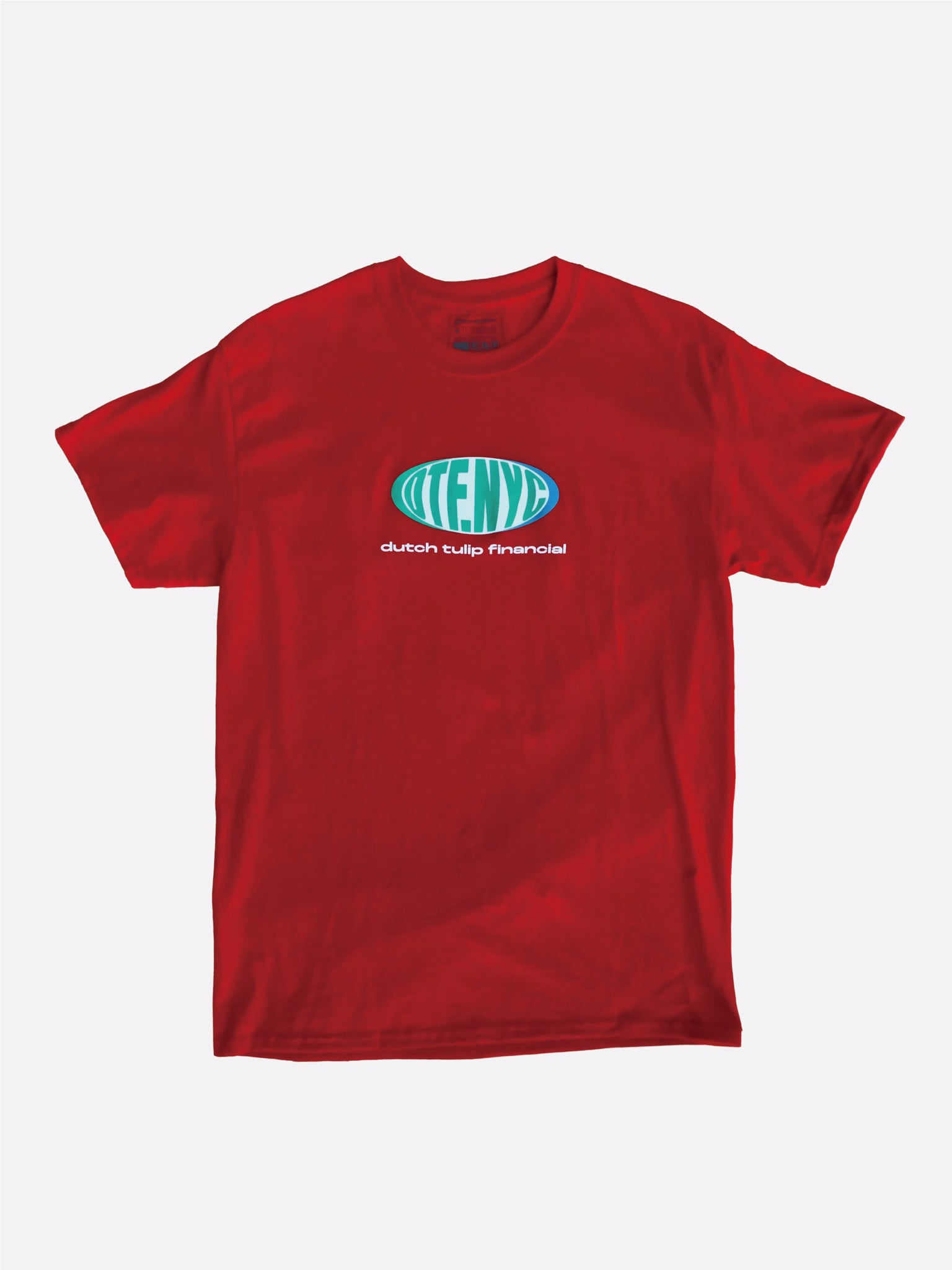 DTF.NYC Oval Logo Tee - Red