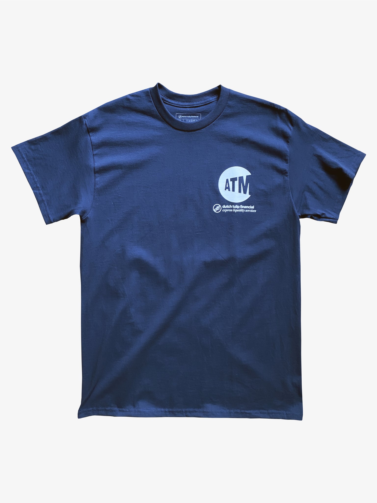 ATM Cash Only Tee - Navy