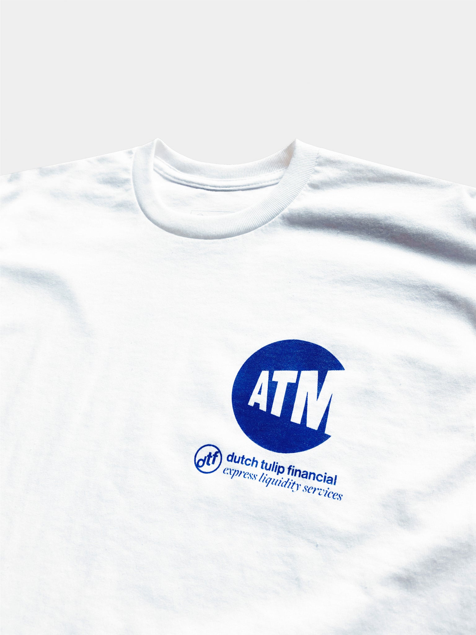 ATM Cash Only Tee - White