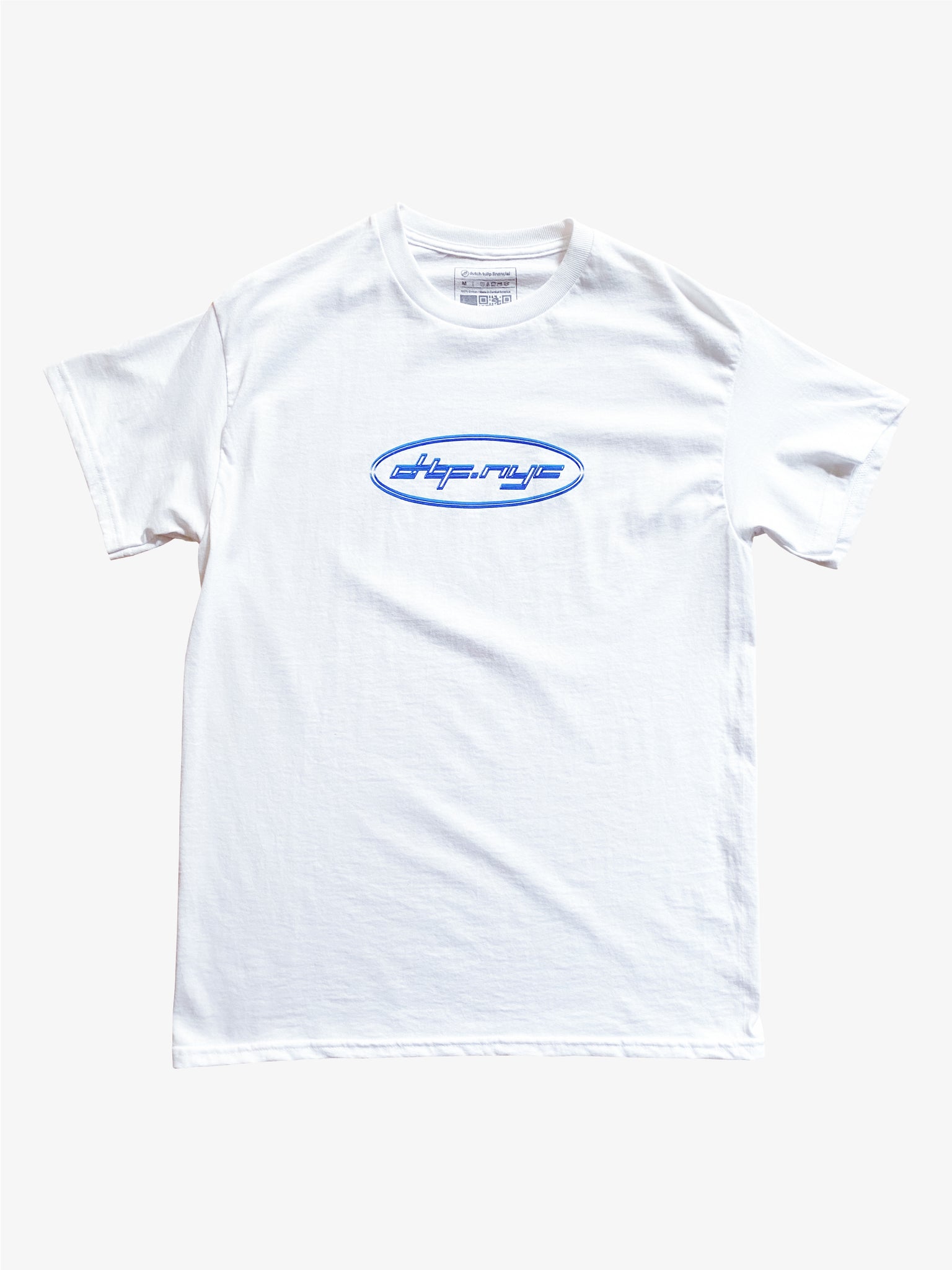 DTF.NYC Cyber Logo Tee - White