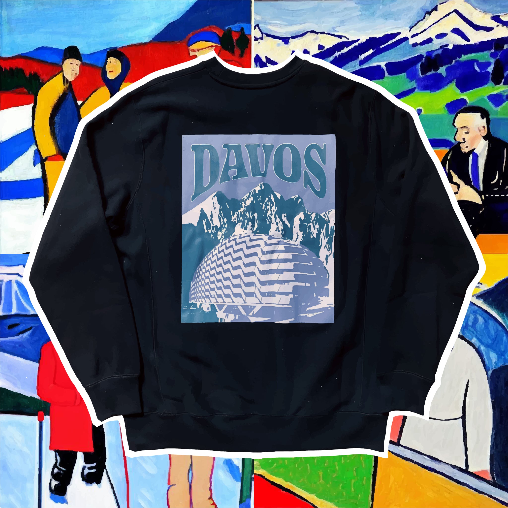 Davos Sweatshirt - Black