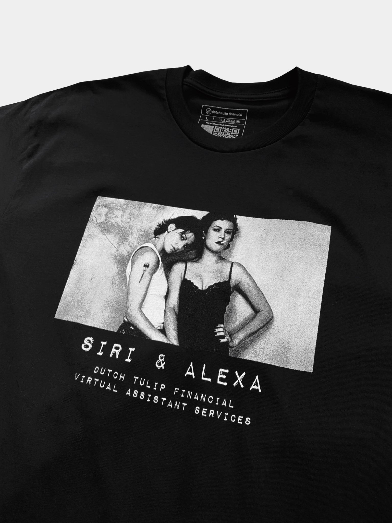 Siri & Alexa Tee - Black