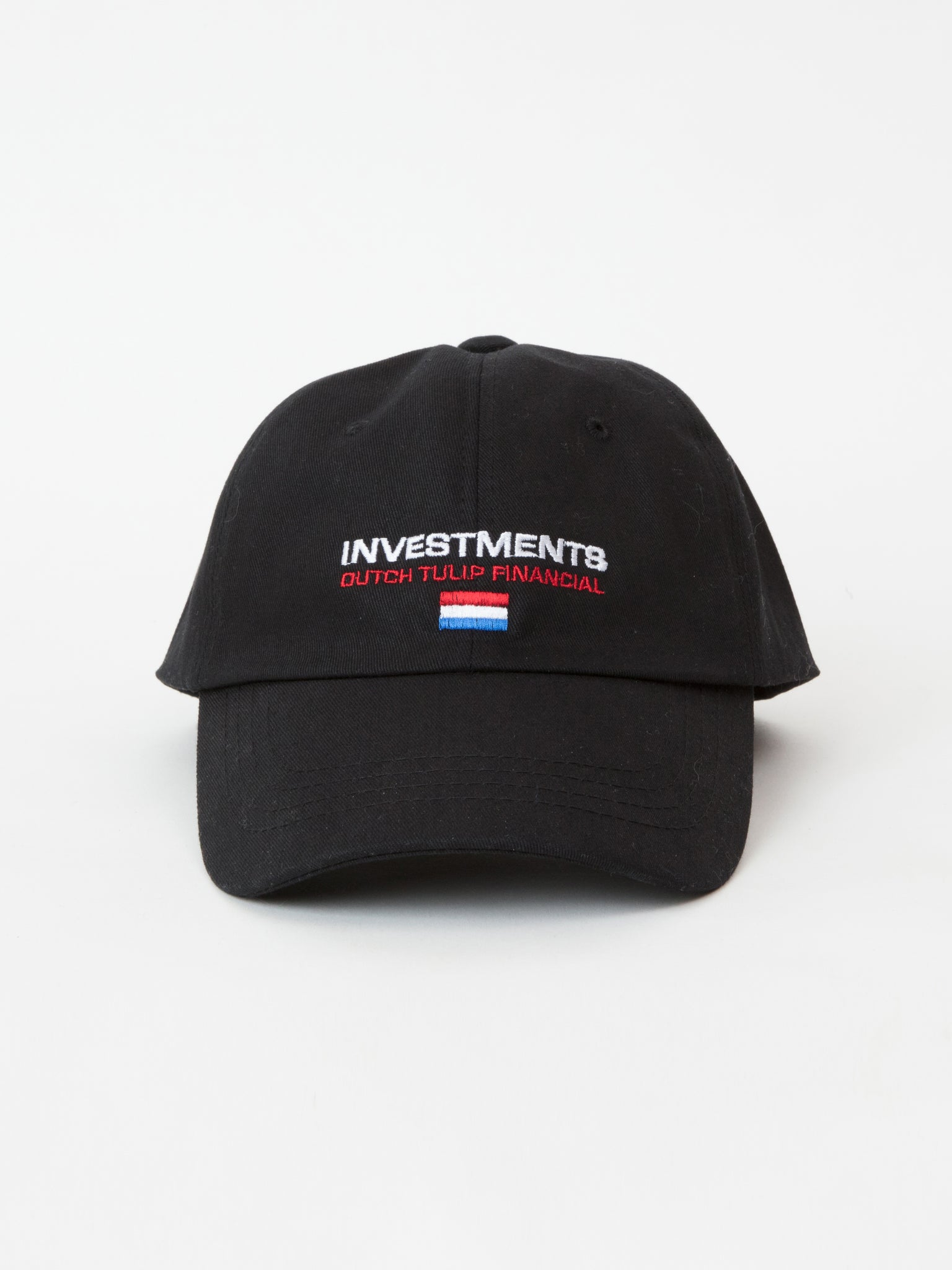 INVESTMENTS cap - Black