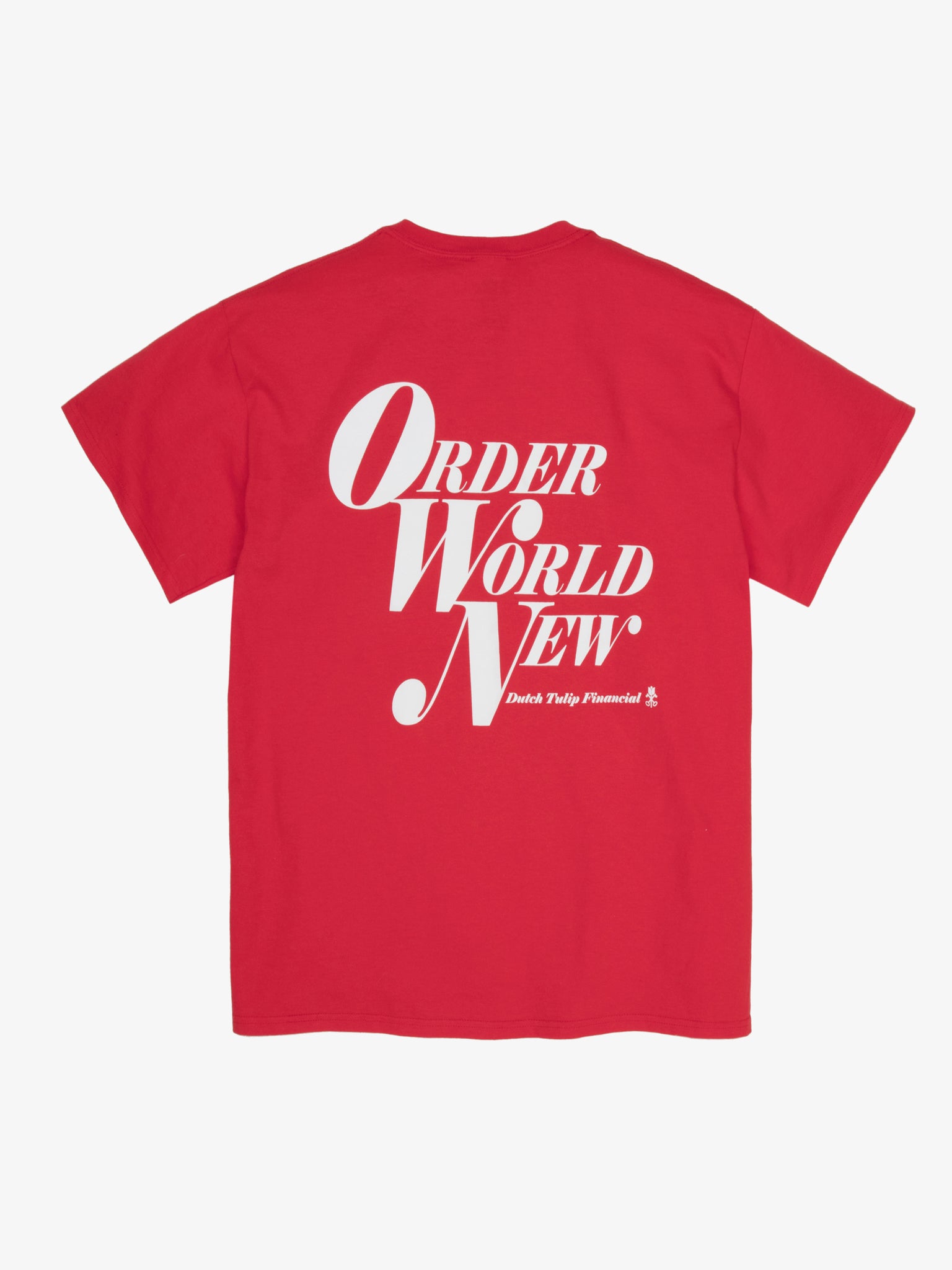 Order World New Tee - Red