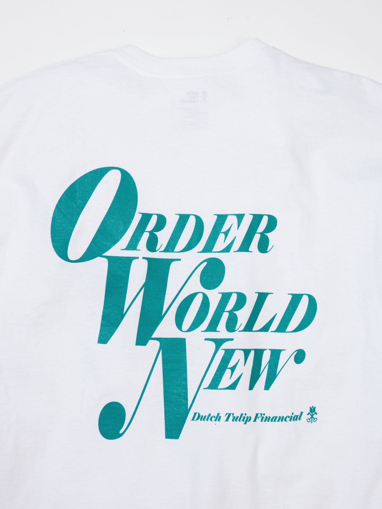 Order World New Tee - White